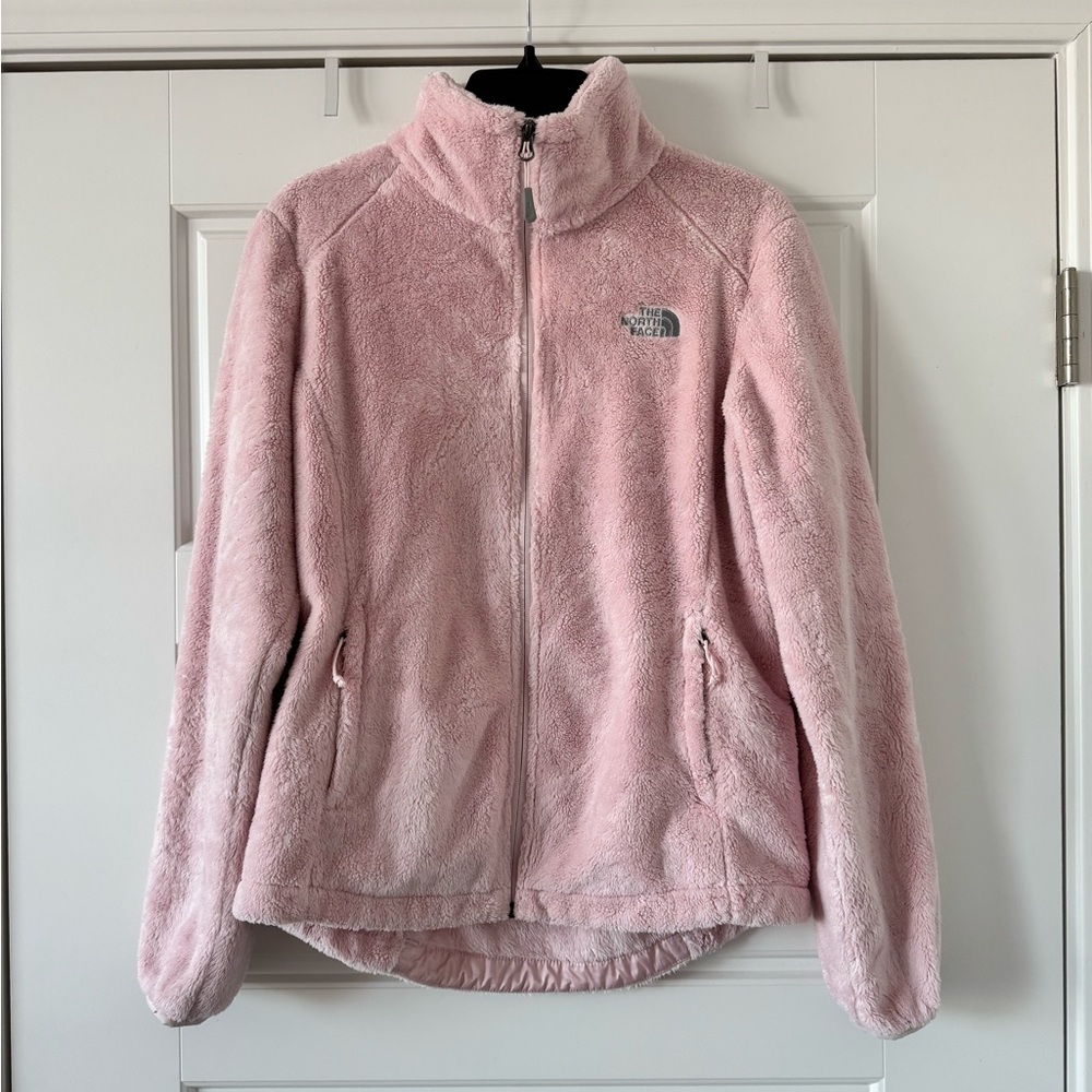 The North Face Women's Soft Pink Teddy Jacket